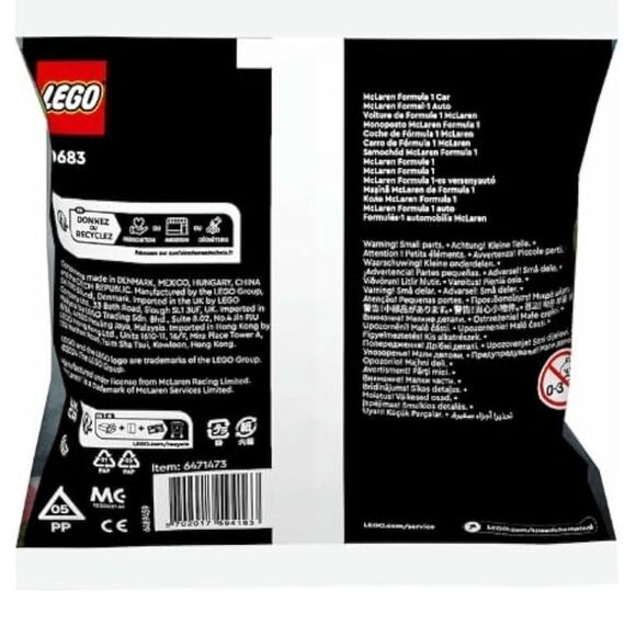 LEGO 30683 Speed Champions McLaren Formel-1 Auto new sealed - Picture 3 of 7